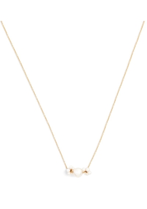 Sophie Bille Brahe Yellow Gold And Freshwater Pearl Orangerie De Perles Necklace