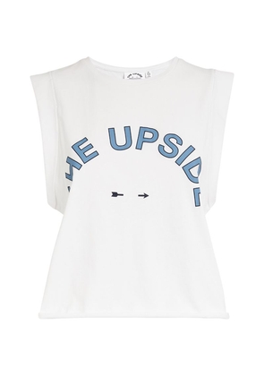 The Upside Cropped Muscle Tank Top