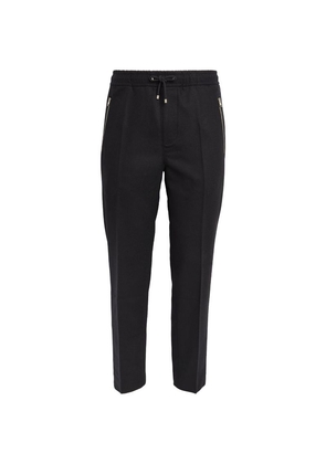 Frame Wool-Blend Pleated Trousers