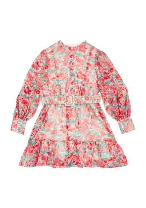 Marlo Floral Print Holiday Dress (3-16 Years)