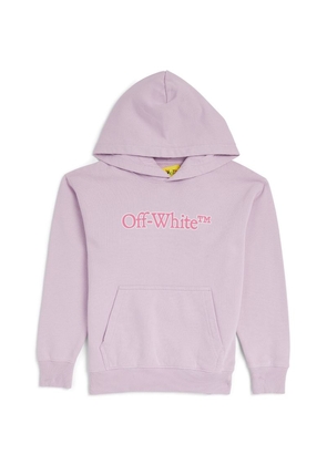 Off-White Kids Cotton Logo Hoodie (4-12 Years)