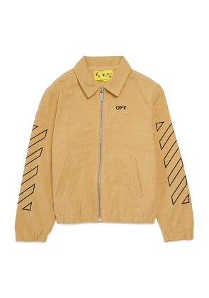 Off-White Kids Collared Arrow Outline Jacket (4-12 Years)