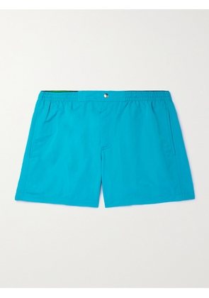 Bottega Veneta - Short-Length Tech-Faille Swim Shorts - Men - Blue - XS