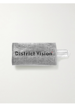 DISTRICT VISION - Annapurna Logo-Print Dyneema® Pouch - Men - Gray