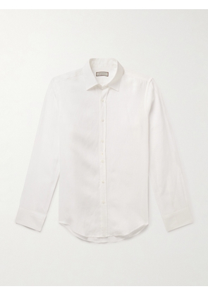 Canali - Linen Shirt - Men - White - S