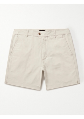 TOM FORD - Straight-Leg Shell Shorts - Men - Neutrals - UK/US 30