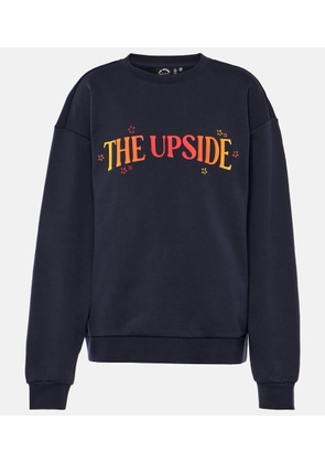 The Upside Magic Saturn logo cotton sweatshirt