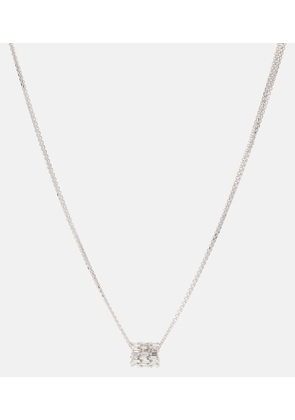 Suzanne Kalan 18kt white gold necklace with diamonds