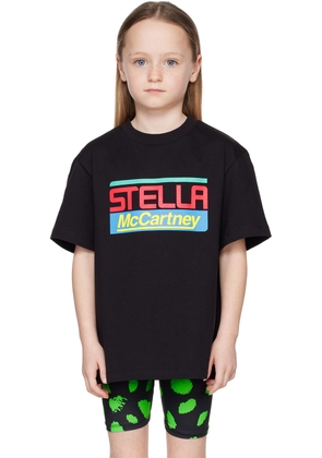Stella McCartney Kids Black Printed T-Shirt