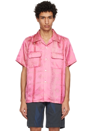 NEEDLES Pink Button Shirt