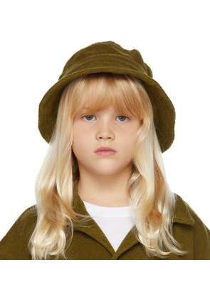 Gil Rodriguez SSENSE Exclusive Kids Khaki Terry Bucket Hat