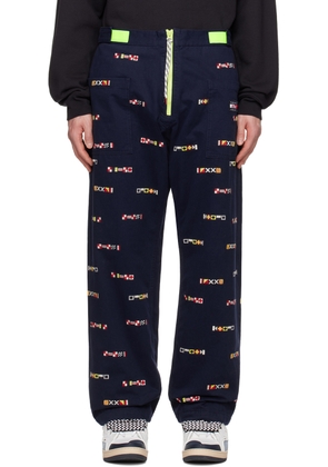 Tommy Jeans Navy Aries Edition Trousers