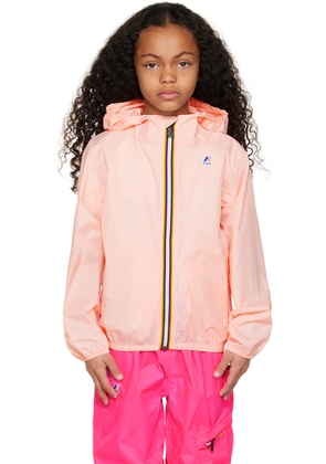 K-Way Kids Pink Claude Rain Jacket