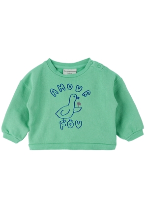 The Campamento Baby Green 'Amour Fou' Sweatshirt