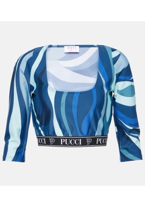 Pucci Marmo sports bra