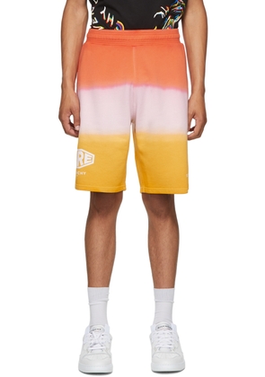Givenchy Orange Faded Effect 'Studio Homme' Shorts