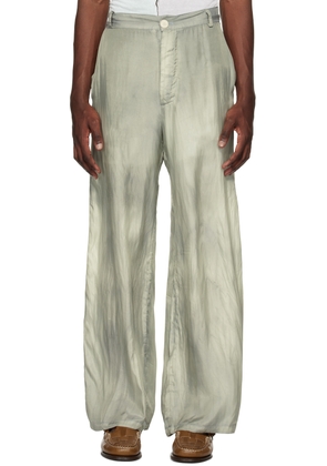 Edward Cuming SSENSE Exclusive Gray Trousers
