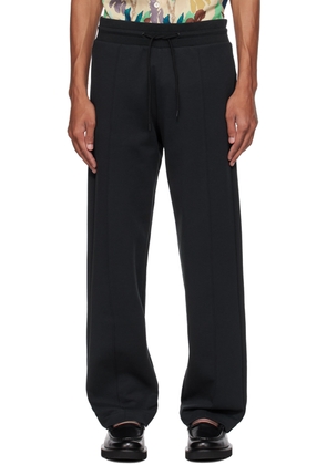 Paul Smith Navy Pinched Seam Trousers