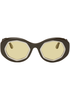 Marni Brown RETROSUPERFUTURE Edition Mount Bromo Sunglasses