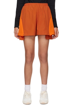 Y-3 Orange Classic Light Shell Sport Shorts