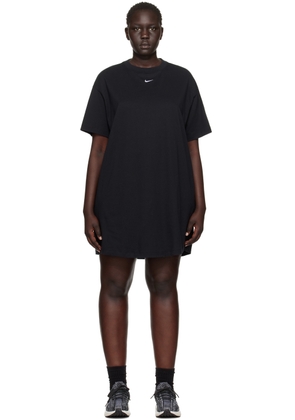 Nike Black Oversized Minidress