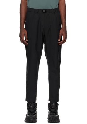 Goldwin Black Tapered Trousers