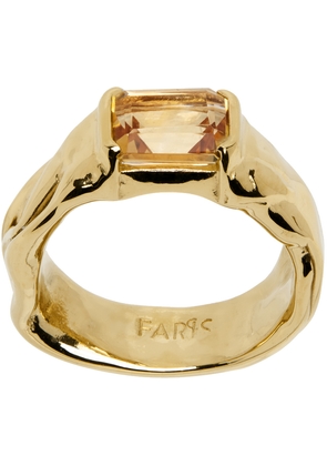 FARIS SSENSE Exclusive Gold Nast Ring
