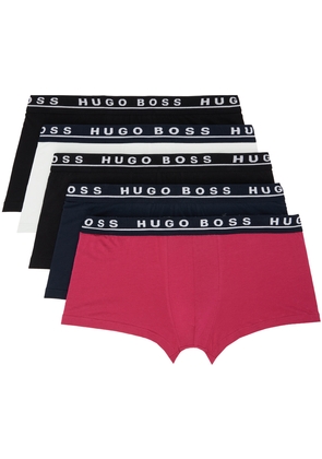 BOSS 5-Pack Multicolor Boxer Briefs