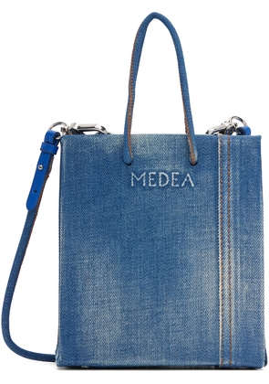 Medea Blue Short Denim Bag