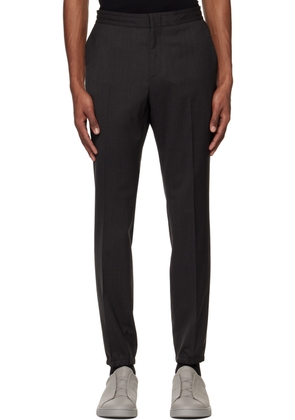 ZEGNA Gray Jogger-Fit Trousers