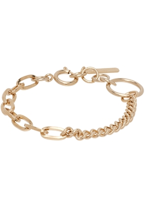 Justine Clenquet SSENSE Exclusive Gold Vesper Bracelet