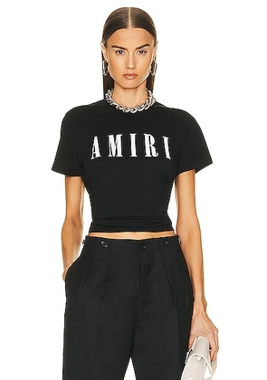 Amiri Logo Tee in Black - Black. Size XS (also in ).