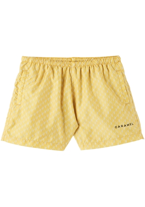 Caramel Kids Yellow Kohlrabi Swim Shorts