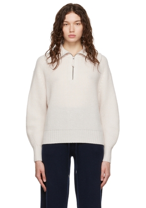 360Cashmere Off-White Rhea Sweater
