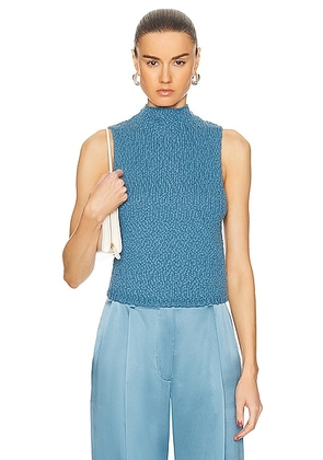 SABLYN Atticus Top in Cameo - Teal. Size XS (also in L, M, S).