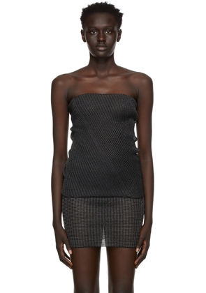 A. ROEGE HOVE SSENSE Exclusive Double Draped Tube Tank Top