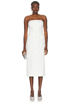 MARIANNA SENCHINA Diana Dress in White - White. Size XS (also in L, S).