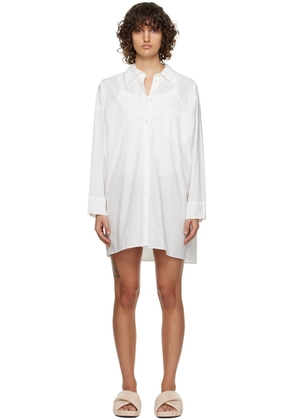 Deiji Studios White 'The Shirt' Midi Dress