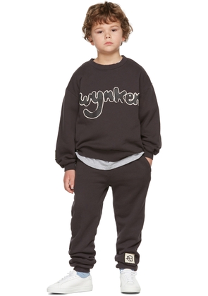 Wynken Kids Black Sketch Sweatshirt