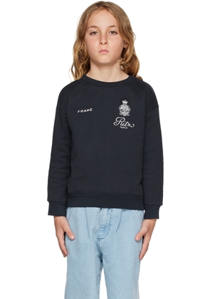 FRAME SSENSE Exclusive Kids Navy 'Ritz' Sweatshirt