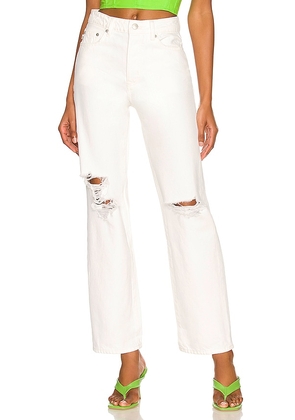Lovers and Friends Ryan High Rise Straight in White. Size 32.
