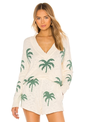 Show Me Your Mumu Gilligan Sweater in White. Size L, M, XL, XS.