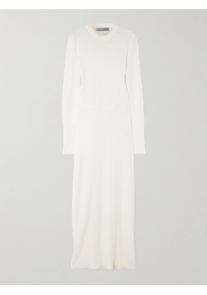 Proenza Schouler - Lara Convertible Cutout Bouclé Maxi Dress - White - x small,small,medium,large,x large