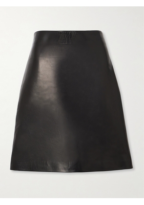 Proenza Schouler - Adele Leather Midi Skirt - Black - US8
