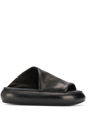 Marsèll single strap platform sandals - Black