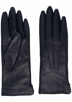 Aspinal Of London leather driving gloves - Blue