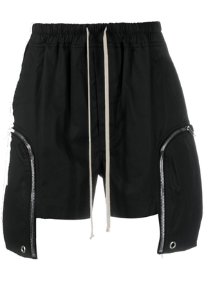 Rick Owens Bauhaus drop-crotch shorts - Black
