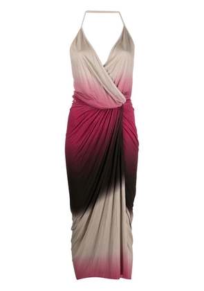 Rick Owens Lilies Vered halter-neck dress - Pink
