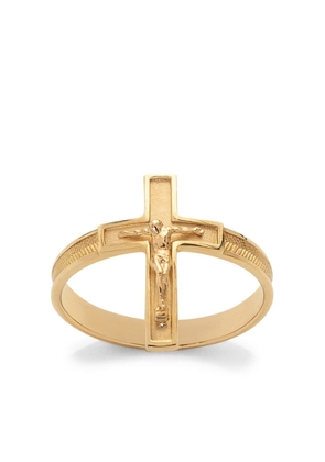 Dolce & Gabbana crucifix band ring - Gold