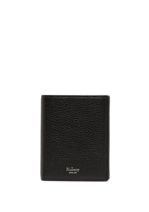 Mulberry logo-detail leather wallet - Black